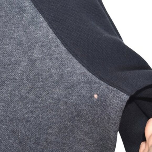 Hurley x Nike Fabric Hoodie M Half Zip Black Gray Surf Skate Streetwear - Picture 8 of 8